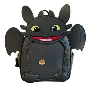 Universal How To Train Your Dragon Toothless Pin Collector Mini Backpack